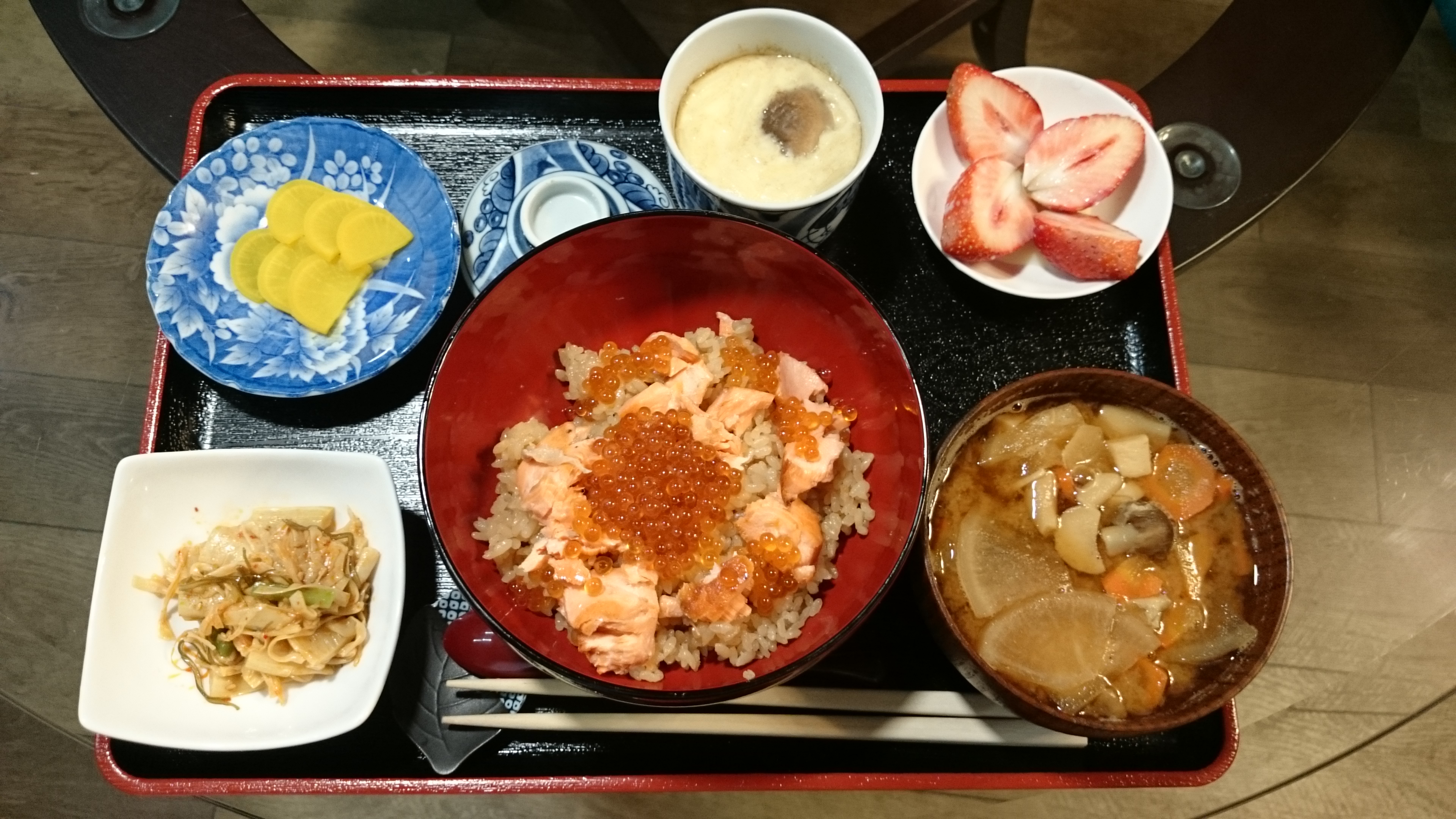 はらこ飯定食